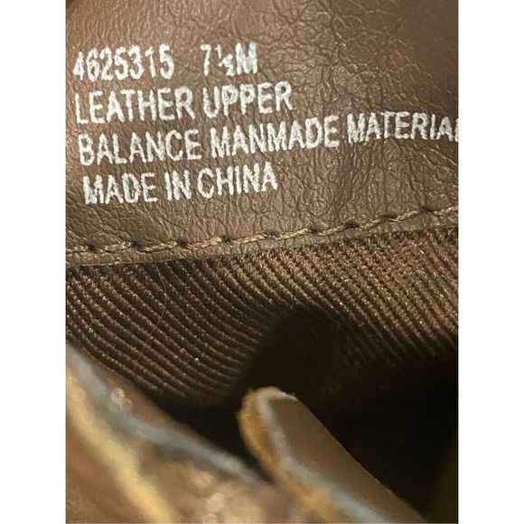 Ladies leather ankle boots by Crown Vintage.  Size 7 1/2 - Picture 7 of 8